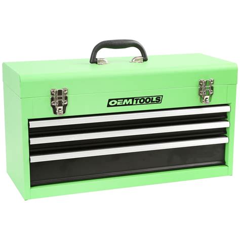 excel 20 inch portable steel tool box|3 drawer toolbox.